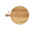 Round serving board