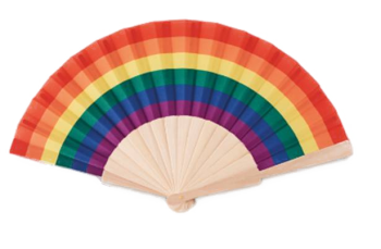 Pride fan